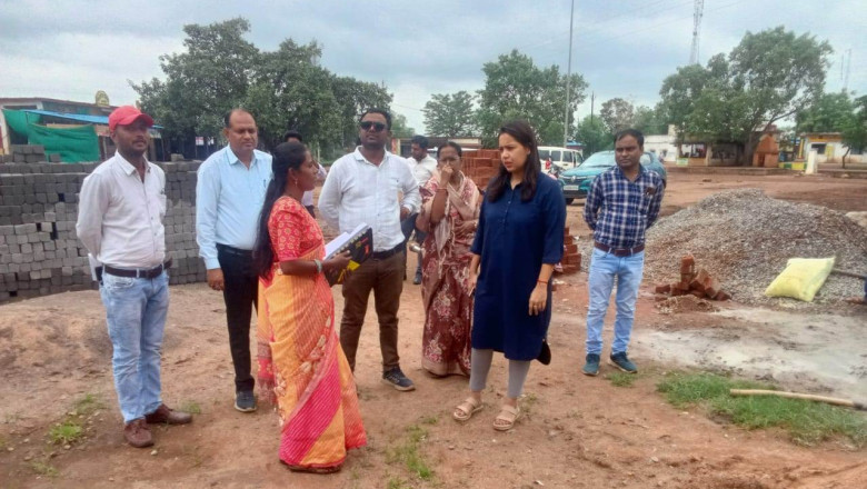 सीईओ जिला पंचायत ने ग्राम बघेरा में फीकल स्लज ट्रीटमेंट प्लांट का निरीक्षण...