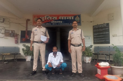 चाकू दिखाकर लोगों को डराने वाले आरोपी गिरफ्तार....