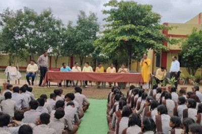 हायर हाईस्कूल तिलईरवार में गुरु पूर्णिमा मनाई गई...