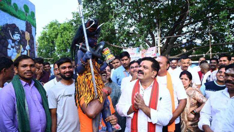 आज सावन का पहला सोमवार में बूढ़ा महादेव से भोरमदेव तक निकली पदयात्रा...