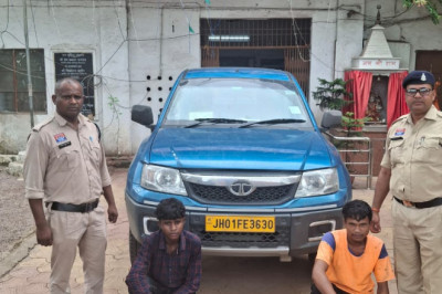 08 लाख की वाहन चोरी के आरोपी को खुर्सीपार पुलिस द्वारा तत्परता से पकडा गया...