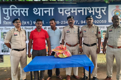 थाना पद्मानभपुर पुलिस की कार्यवाही....