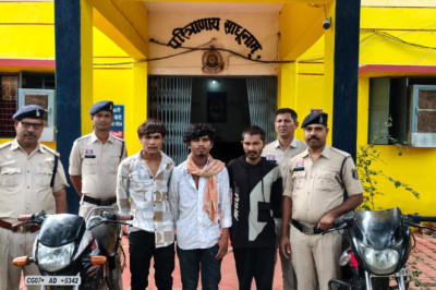 सुने मकान में चोरी करने वाले आए पुलिस की गिरफ्त में...