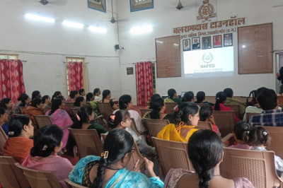 महिला स्व सहायता समूहो की एक दिवसीय कार्यशाला का नगर निगम सभागृह में हुआ आयोजन...