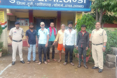 दुर्ग पुलिस ने चलाया वारंटियो के खिलाफ विशेष अभियान...