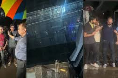 बेबीलोन टावर में 7 मंजिला इमारत में भड़की आग...