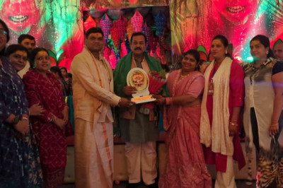 सांसद विजय बघेल विभिन्न गणेश पंडालों में हुए शामिल....