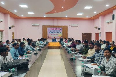जल संरक्षण योजना एवं युक्तधारा पोर्टल संबंधी एक दिवसीय प्रशिक्षण संपन्न...