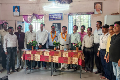 अखिल भारतीय हल्बा-हल्बी आदिवासी समाज कर्मचारी प्रकोष्ठ शाला राजनांदगाँव का किशन मानकर एवं आर.एस. नायक निर्वाचन अधिकारी के उपस्थिति में चुनाव सम्पन्न हुआ ...