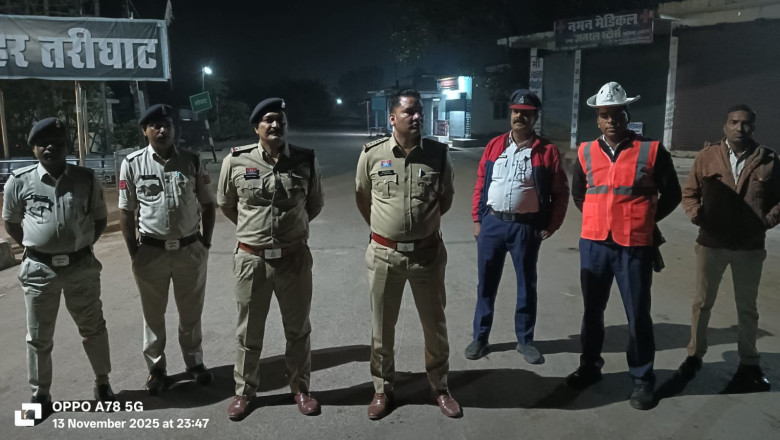 जिले के विभिन्न महत्वपूर्ण स्थानों में रात्रि के समय नाकाबंदी कर एवं सुनसान, आउटर क्षेत्र में पेट्रोलिंग कर, की गई चेकिंग....