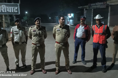 जिले के विभिन्न महत्वपूर्ण स्थानों में रात्रि के समय नाकाबंदी कर एवं सुनसान, आउटर क्षेत्र में पेट्रोलिंग कर, की गई चेकिंग....