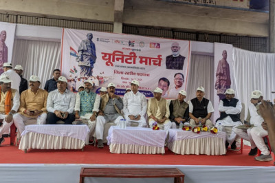 लौह पुरुष सरदार वल्लभभाई पटेल जी की 150वीं जयंती पर “सांसद यूनिटी मार्च” का भव्य आयोजन...