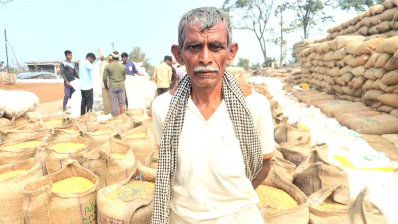 बुजुर्ग किसान मुन्ना सिंह ने कहा धान विक्रय की राशि से घर निर्माण में मिलेगा सहयोग...