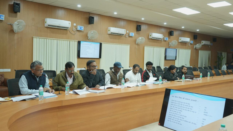 कलेक्टर ने जल जीवन मिशन की ली समीक्षा बैठक...