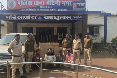 अवैध शराब परिवहन करते 4 आरोपी गिरफतार