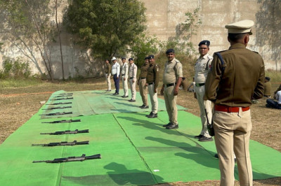 एसटीएफ में किया जा रहा है वार्षिक फायरिंग अभ्यास....