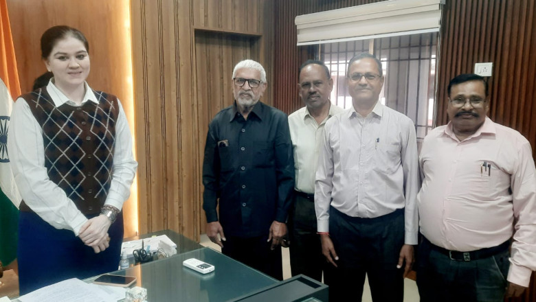 जिला पेंशनर्स एसोसिएशन पुलिस अधीक्षक से मिले!"