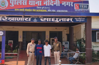 थाना नंदिनी नगर पुलिस की कार्यवाही चोरी के फरार आरोपी आए पुलिस के गिरफ्त में....