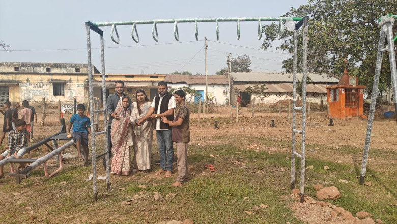 आज ग्राम पंचायत कुथरेल मे ओपन जिम और झूला स्थापना कार्य का भूमिपूजन किया गया....