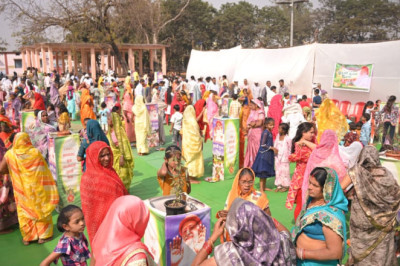 विश्व पटल पर छाया तुलसी पूजन दिवस...