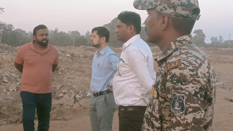 जिले में धान संग्रहण केंद्रों की तैयारी का कलेक्टर अभिजीत सिंह ने किया निरीक्षण...