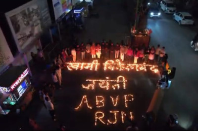 संस्कारधानी में राष्ट्रीय युवा दिवस पर 5000 दीपों से आलोकित हुआ स्वामी विवेकानंद चौक...