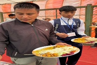 69वीं राष्ट्रीय शालेय कीड़ा प्रतियोगिता 2026 में एसजीएफआई के निर्देशानुसार खिलाडिय़ों, कोच एवं अन्य स्टॉफ के लिए कॉमन मेस की बेहतर व्यवस्था...