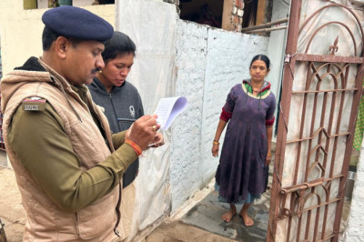 अवैध हथियार, नशे के सामान एवं बाहरी संदिग्ध व्यक्तियों की ली गई तलाशी...