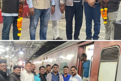 कांग्रेस जिलाध्यक्ष विपिन यादव दिल्ली रवाना हुआ...