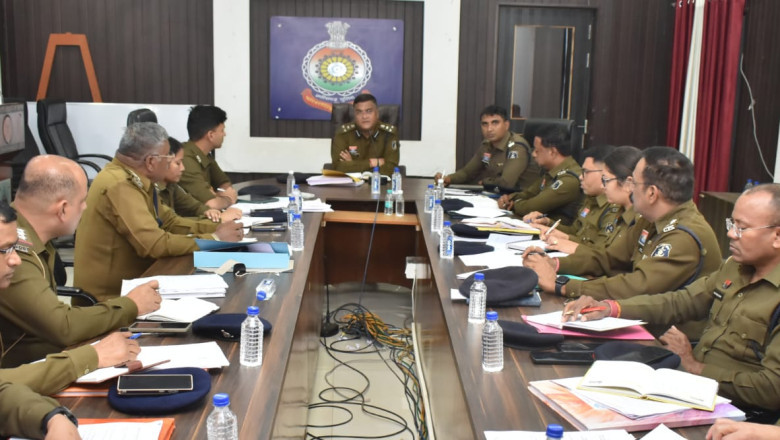 पुलिस अधीक्षक महोदय द्वारा जिले के समस्त थानों की क्राइम मीटिंग आयोजित...