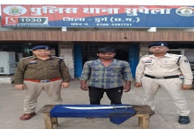तलवार लहराकर मारपीट एवं जान से मारने की धमकी देने वाला आरोपी गिरफ्तार...