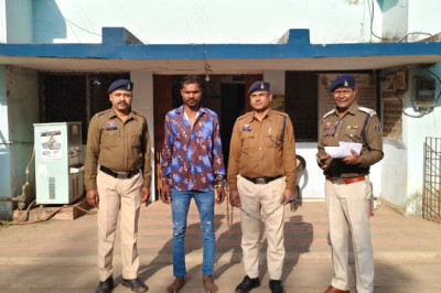 हत्या के प्रयास के प्रकरण में 01 आरोपी गिरफ्तार