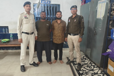 पचास लाख से ऊपर की ऑनलाइन क्रिकेट सट्टा लिखते दो आरोपी गिरफ्तार
