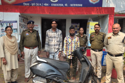 भेड़ एवं नगदी की झपटमारी करने वाले दो आरोपी गिरफ्तार, एक फरार...