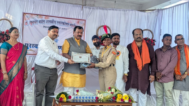 डॉ. खूबचंद बघेल शासकीय स्नातकोत्तर महाविद्यालय, भिलाई-3 में पुरस्कार वितरण समारोह संपन्न...