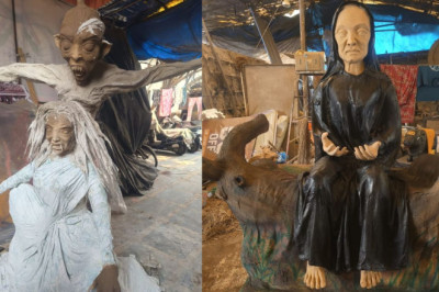 रायपुर में ‘मुंज्या’ थीम की होलिका बनी आकर्षण का केंद्र, चौक-चौराहों पर दिखेंगी अनोखी मूर्तियां