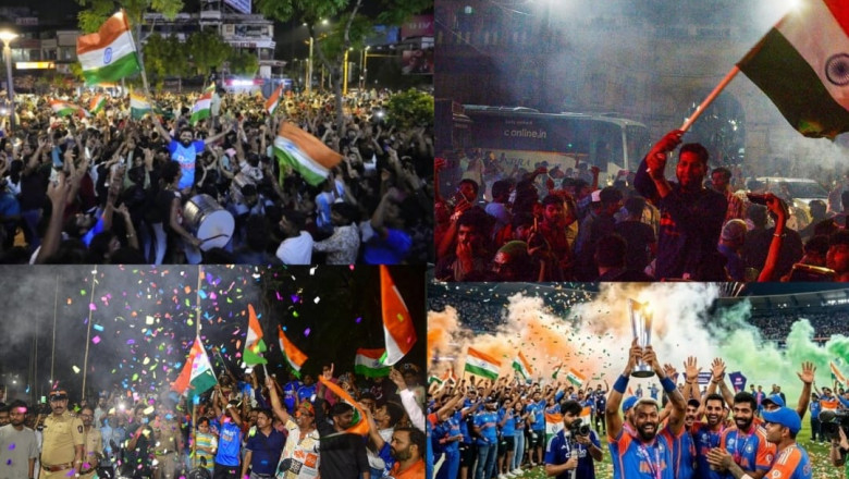 भारत बना T20 वर्ल्ड कप चैंपियन: रायपुर में तिरंगा, अंबिकापुर में गुलाल, धमतरी में जश्न
