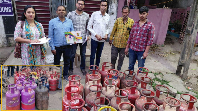 LPG सिलेंडर की कालाबाजारी पर कड़ा वार, घर में चल रही रिफिलिंग यूनिट पकड़ी गई