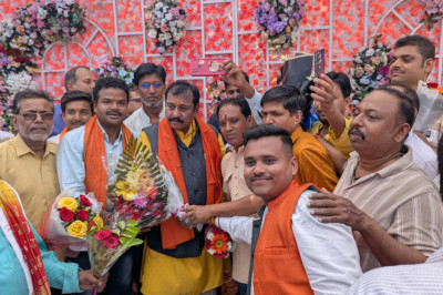 सांसद विजय बघेल का 66वां जन्मदिवस हर्षोल्लास के साथ मनाया गया.....