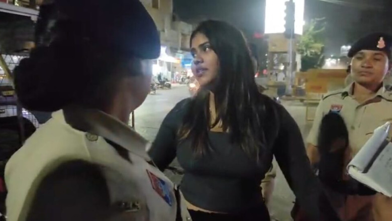 बिलासपुर में नशे में युवती का हाईवोल्टेज ड्रामा, वाहन चेकिंग के दौरान पुलिस से बदसलूकी