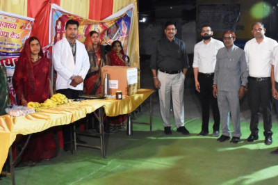 अपर कलेक्टर ने चैत्र नवरात्रि पर पदयात्री मार्ग एवं सेवा पंडालों का किया निरीक्षण