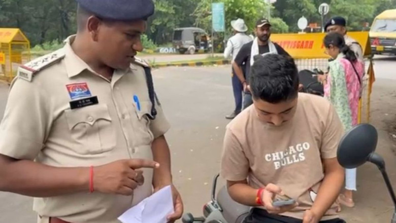 Durg में सख्ती: नियम तोड़ने पर 24 पुलिसकर्मियों के कटे चालान, ITMS कैमरों से निगरानी तेज