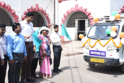 कलेक्टर ने जनगणना प्रचार रथ को हरी झण्डी दिखाकर किया रवाना