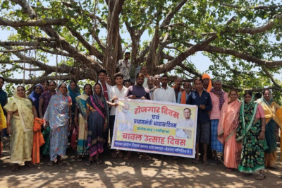 साजा क्षेत्र में जनकल्याणकारी योजनाओं पर केंद्रित रोजगार एवं आवास दिवस आयोजित”