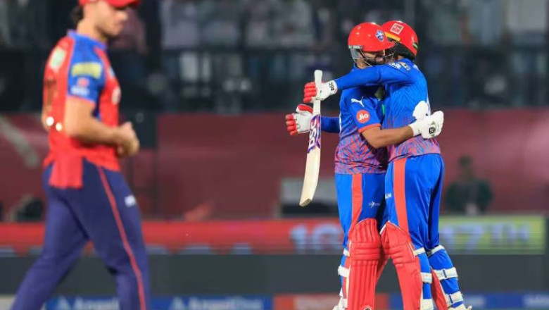 IPL-पंजाब की लगातार चौथी हार:दिल्ली 3 विकेट से जीती, अक्षर-मिलर के अर्धशतक, स्टार्क-माधव ने 2-2 विकेट लिए