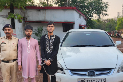 कुम्हारी टोल प्लाजा पर वाहन चेकिंग के दौरान पुलिसकर्मी को कुचलने का प्रयास, दो आरोपी गिरफ्तार