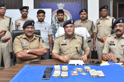 दुर्ग-भिलाई में चोरियों का खुलासा: कपड़ा बेचने के बहाने करते थे रेकी, मेरठ से आरोपी गिरफ्तार