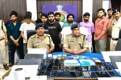 ऑनलाइन क्रिकेट सट्टे पर दुर्ग पुलिस की बड़ी कार्रवाई, मास्टरमाइंड कुणाल वर्मा समेत 13 गिरफ्तार