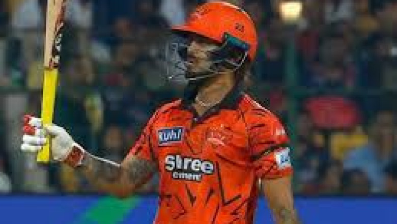 IPL- ईशान किशन ने 31 गेंदों में बनाया अर्धशतक:हैदराबाद ने टॉस जीतकर चुनी बैटिंग, बड़े अंतर से चाहिए जीत; इस सीजन ईशान के 5 अर्धशतक