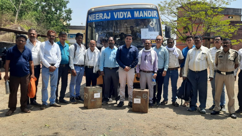 राजनांदगांव में मतदान दलों की रवानगी, 1 जून को होगा नगरीय निकाय और पंचायत उपचुनाव